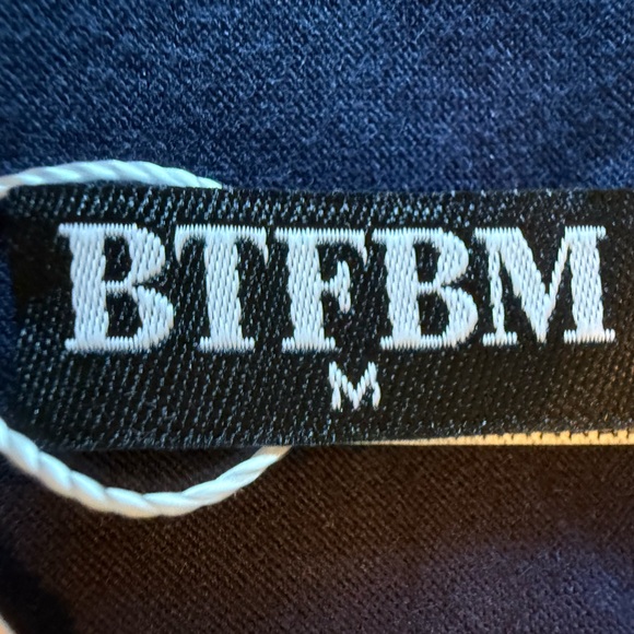 Navy Sleeveless Button-Front Midi Dress - Picture 4 of 4